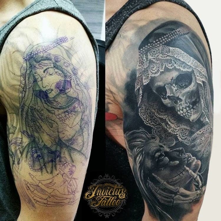 cover up lebka krajka