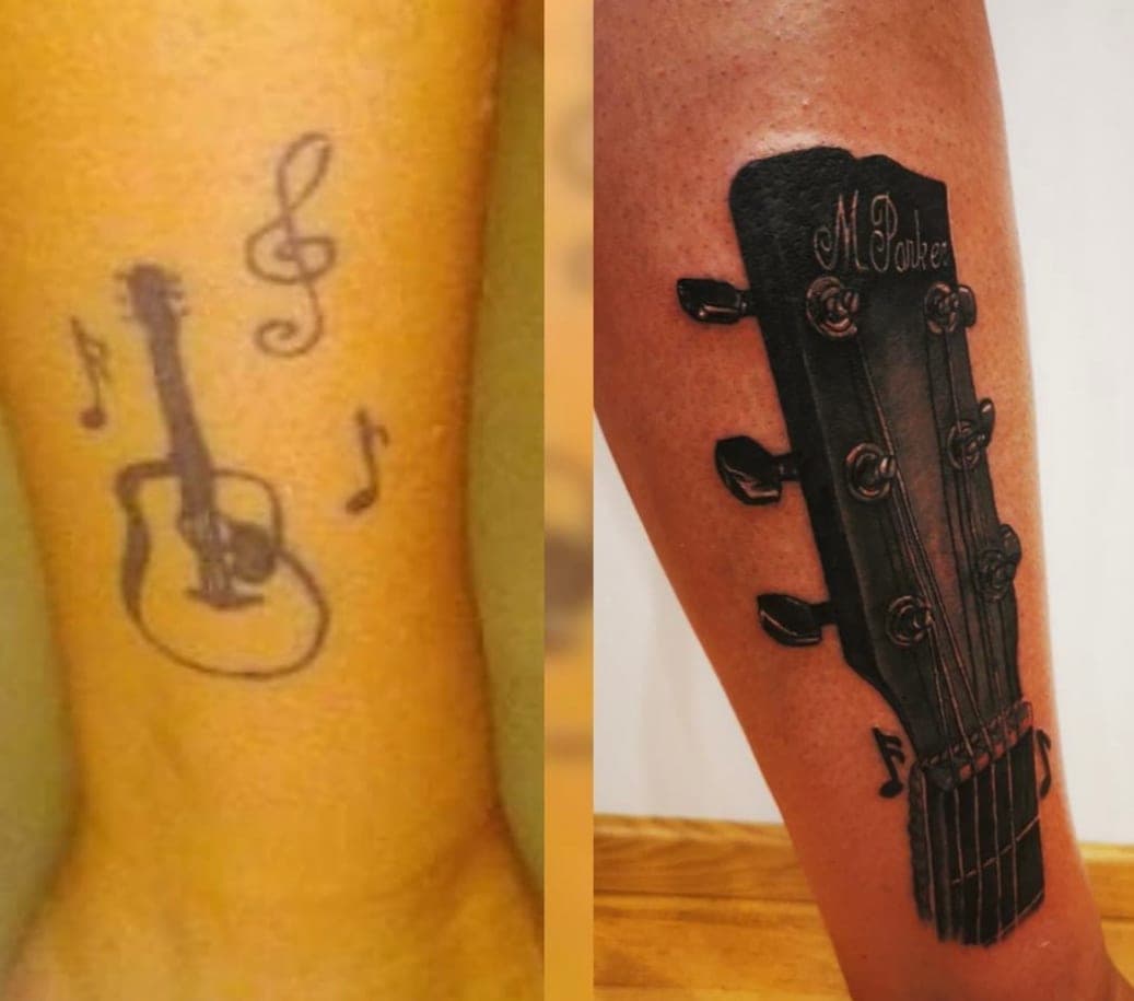 cover up kytara